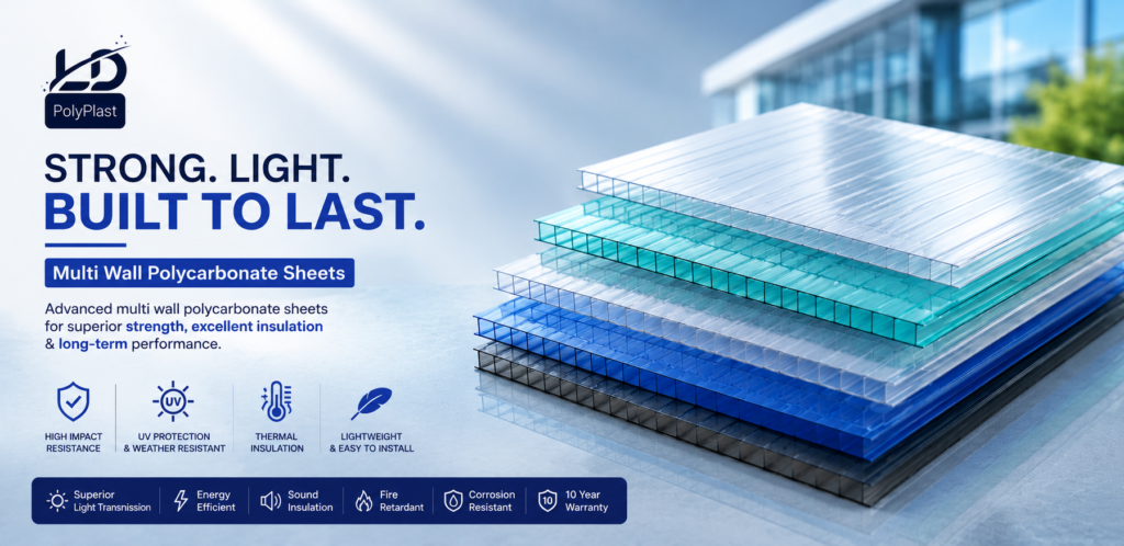 Multi Wall Polycarbonate Sheets