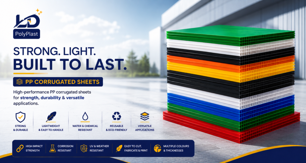 PP Corrugated Sheets